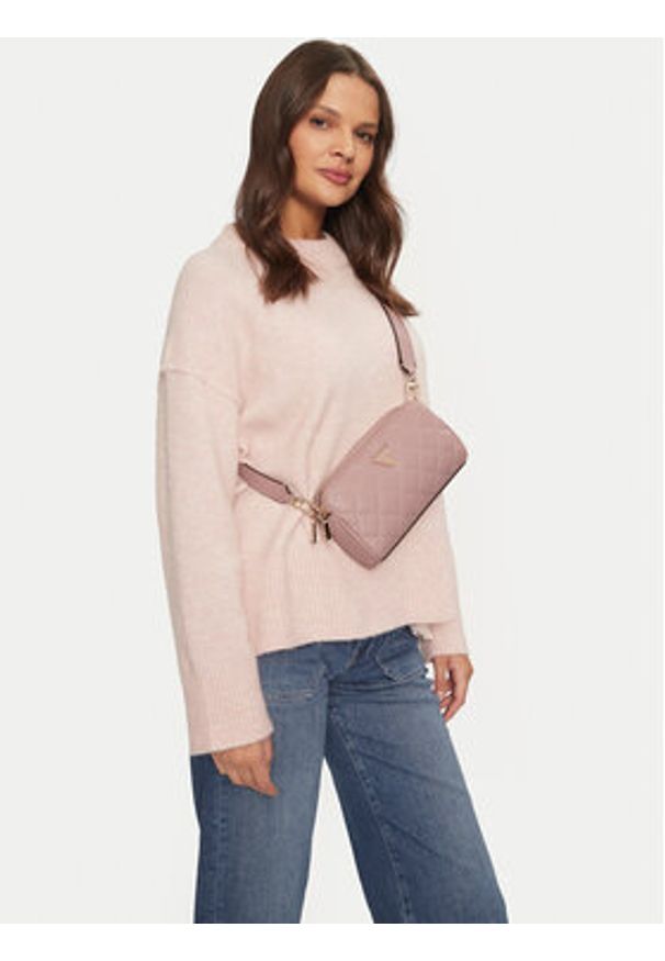 Guess Torebka HWEQG9 50973 Różowy. Kolor: różowy. Materiał: skórzane