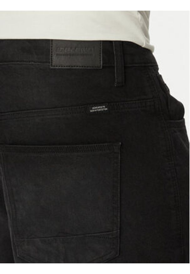 Blend Jeansy 20718404 Czarny Relaxed Fit. Kolor: czarny