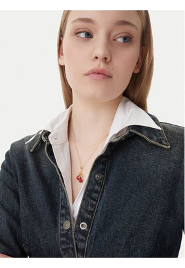 Coach Naszyjnik 37571282 Złoty. Materiał: metalowe. Kolor: złoty