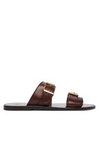 Klapki Polo Ralph Lauren. Kolor: brązowy #1