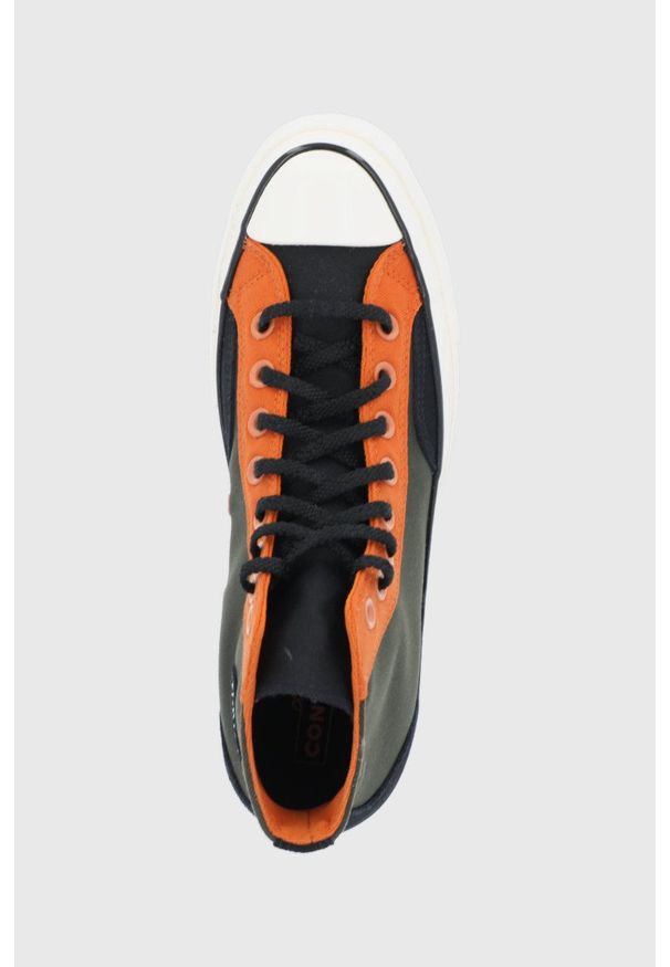 Converse - Trampki. Nosek buta: okrągły. Zapięcie: sznurówki. Kolor: zielony. Materiał: guma