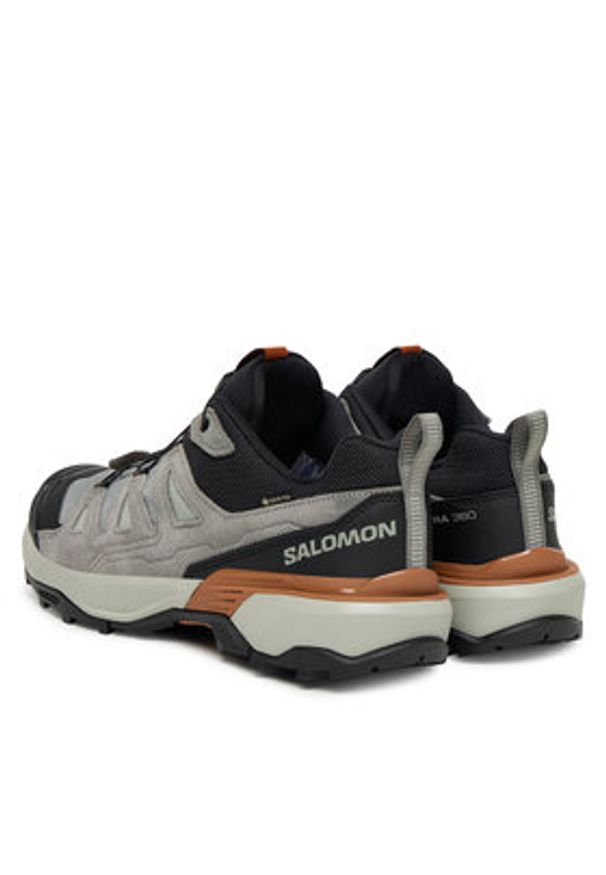 salomon - Salomon Trekkingi X Ultra 360 Leather Gore-Tex L47979400 Zielony. Kolor: zielony. Materiał: materiał. Technologia: Gore-Tex. Sport: turystyka piesza