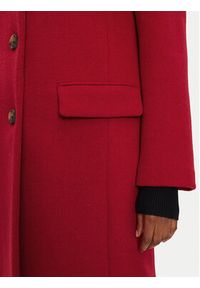 United Colors of Benetton - United Colors Of Benetton Płaszcz wełniany 2U62DN062 Czerwony Regular Fit. Kolor: czerwony. Materiał: syntetyk #6