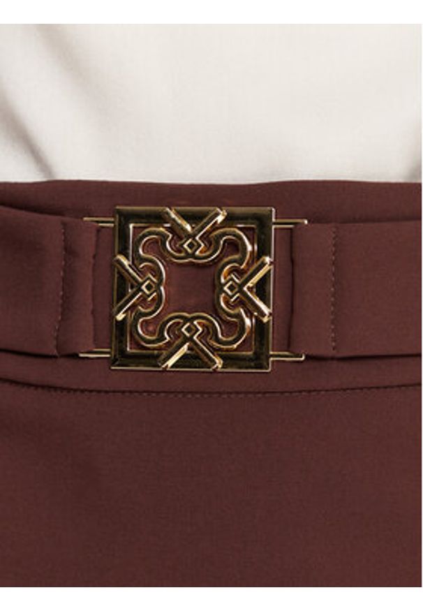 Rinascimento Spódnica ołówkowa CFC0126212003 Brązowy Slim Fit. Kolor: brązowy. Materiał: syntetyk