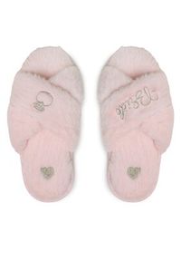 DeeZee Kapcie M138139J Różowy. Kolor: różowy. Materiał: materiał #4