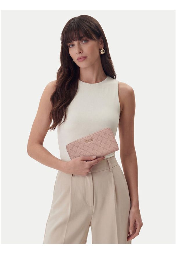 Nine West Portfel CEO-NW-W1-007-SS26 Różowy. Kolor: różowy. Materiał: skóra