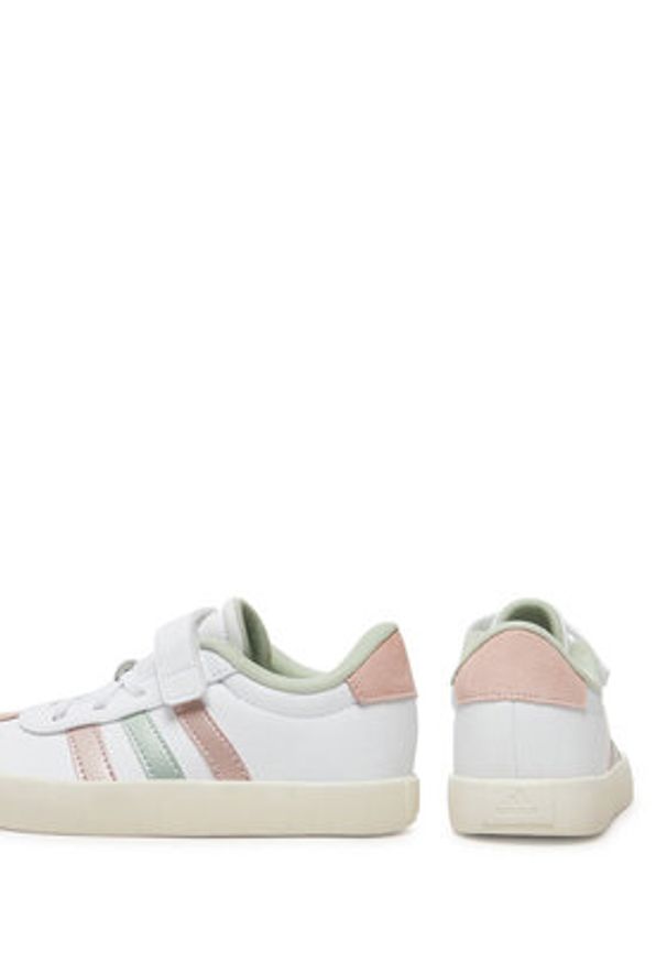 Adidas - adidas Sneakersy VL Court 3.0 Skateboarding IH4952 Biały. Kolor: biały. Materiał: skóra. Sport: skateboard