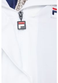Fila kurtka przeciwdeszczowa damska kolor biały. Kolor: biały. Materiał: materiał #4