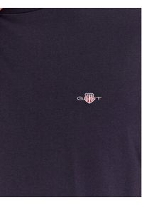 GANT - Gant T-Shirt Shield 2003184 Granatowy Regular Fit. Kolor: niebieski. Materiał: bawełna #5