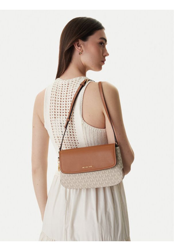 MICHAEL Michael Kors Torebka 32R6G0XC1B Écru. Kolor: kremowy. Materiał: skórzane