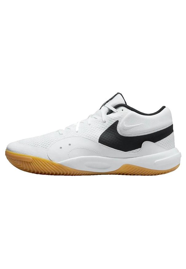 Buty do siatkówki Mężczyzna Nike Hyperquick biały. Kolor: biały. Materiał: guma, tkanina. Sport: siatkówka