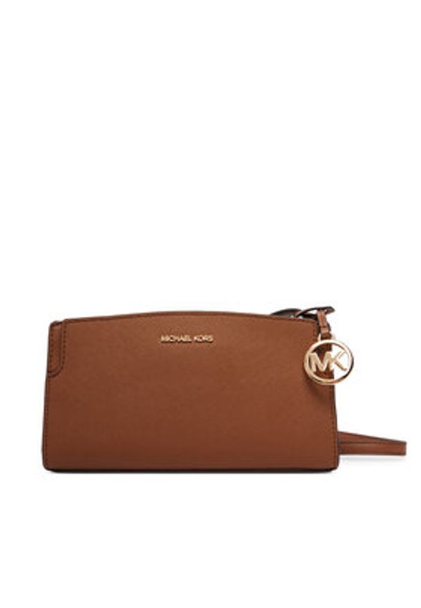MICHAEL Michael Kors Torebka 32R6GQ6C1L Brązowy. Kolor: brązowy. Materiał: skórzane