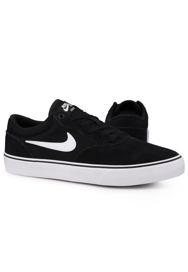 Buty męskie trampki sportowe Nike SB CHRON 2. Kolor: biały, wielokolorowy, czarny
