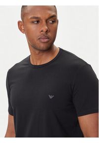 Emporio Armani Underwear Komplet 2 t-shirtów EM000391 AF14132 MC005 Czarny Regular Fit. Kolor: czarny. Materiał: bawełna #4
