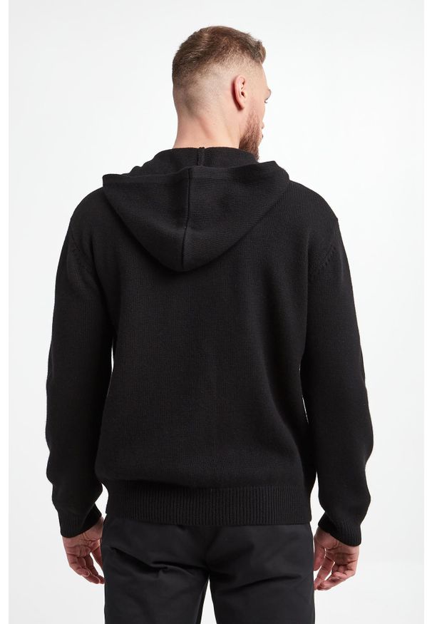 Emporio Armani - Sweter z kapturem męski EMPORIO ARMAN. Typ kołnierza: kaptur