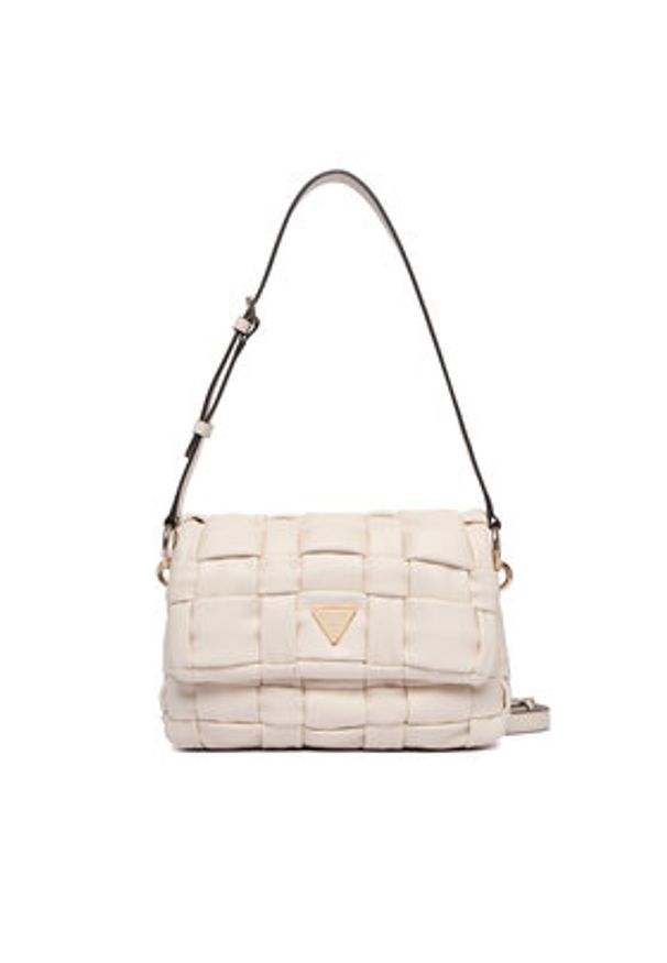 Guess Torebka Marion HWWG80 72190 Écru. Kolor: kremowy. Materiał: skórzane