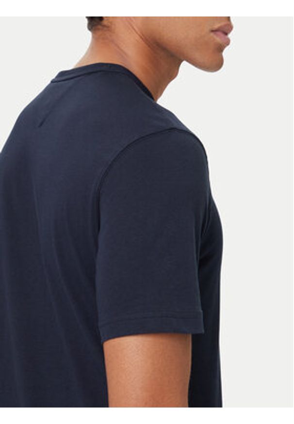 TOMMY HILFIGER - Tommy Hilfiger T-Shirt MW0MW40011 Granatowy Regular Fit. Kolor: niebieski. Materiał: bawełna