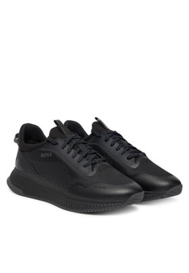 BOSS Sneakersy TTNM EVO 50548700 Czarny. Kolor: czarny. Materiał: materiał