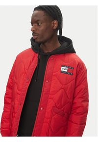 TOMMY HILFIGER - Tommy Hilfiger Kurtka przejściowa F1 Movie MW0MW41369 Czerwony Regular Fit. Kolor: czerwony. Materiał: syntetyk #6