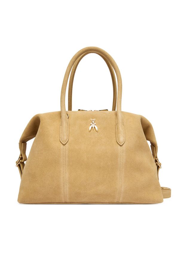 Torebka Patrizia Pepe. Kolor: beżowy