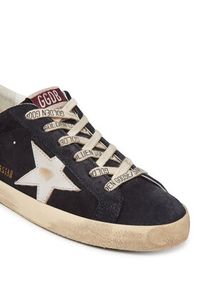 GOLDEN GOOSE Sneakersy Super-Star Classic GWF00101.F006163.50600 Granatowy. Kolor: niebieski. Materiał: skóra, zamsz #5