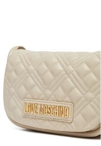 Love Moschino - LOVE MOSCHINO Torebka JC4139PP1MLA0110 Écru. Materiał: skórzane