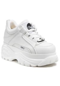 Sneakersy Buffalo London BN1533230 White. Kolor: biały. Materiał: skóra