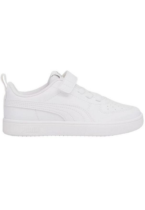 Puma - Dziecięce/Kids Rickie Ac Ps Faux Leather Trainers. Kolor: biały. Sezon: zima