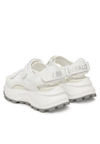 Buffalo Sandały Manhatten SND 1602368 Biały. Kolor: biały. Materiał: materiał #4