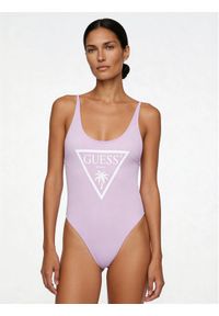 Guess Strój kąpielowy E6GJ43 KF442 Fioletowy. Kolor: fioletowy. Materiał: syntetyk #1