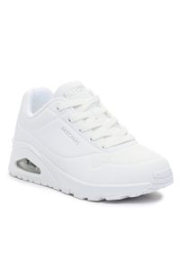 skechers - Sneakersy Skechers Uno-stand On Air 73690/W White. Kolor: biały. Materiał: skóra #1