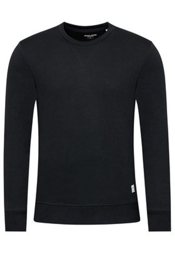 Jack & Jones Bluza Basic 12181903 Czarny Regular Fit. Kolor: czarny. Materiał: bawełna