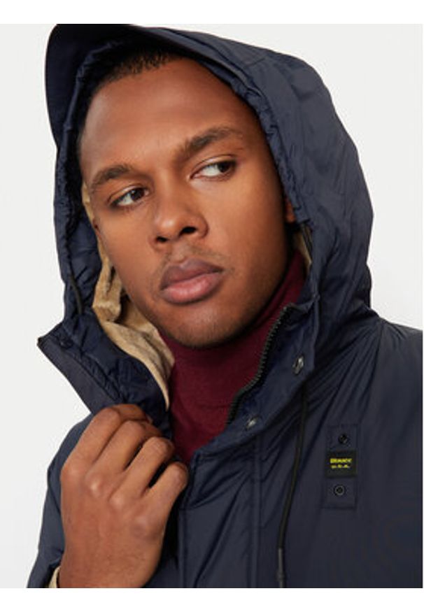 Blauer Kurtka przejściowa 24WBLUK11279 Granatowy Regular Fit. Kolor: niebieski. Materiał: syntetyk