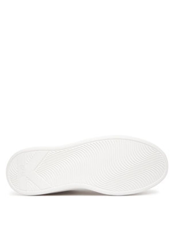 Karl Lagerfeld - KARL LAGERFELD Sneakersy Kapri KL52570 Biały. Kolor: biały. Materiał: skóra