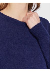 Moss Copenhagen Sweter Femme 17223 Granatowy Regular Fit. Kolor: niebieski. Materiał: syntetyk #3