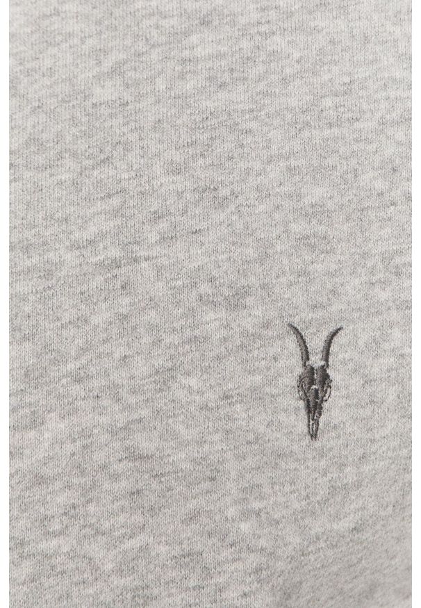 AllSaints - Bluza Raven OTH Hoody. Okazja: na co dzień. Kolor: szary. Styl: casual