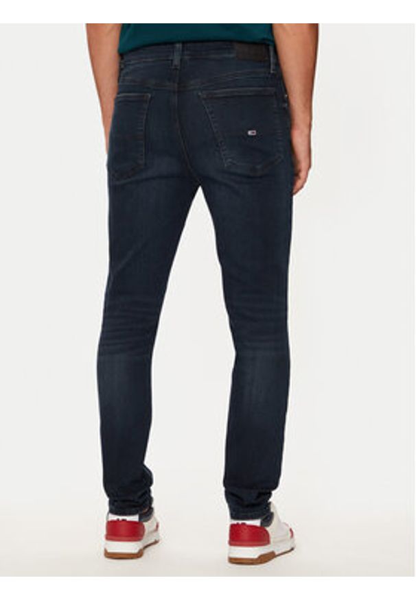 Tommy Jeans Jeansy Simon DM0DM20419 Granatowy Skinny Fit. Kolor: niebieski