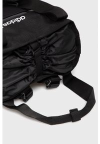adidas Originals Plecak damski kolor czarny duży z aplikacją. Kolor: czarny. Wzór: aplikacja #3