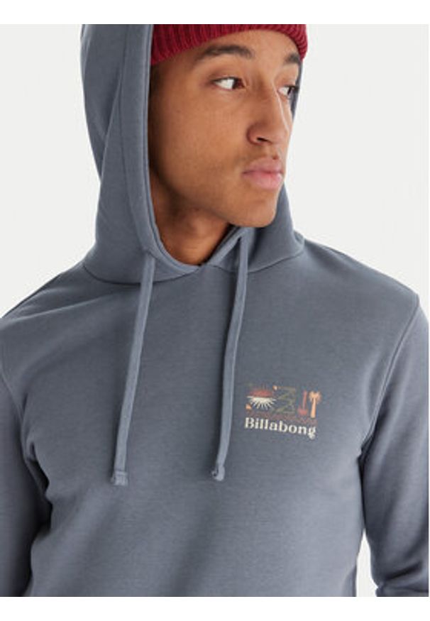 Billabong Bluza EBYSF00175 Niebieski Regular Fit. Kolor: niebieski. Materiał: bawełna