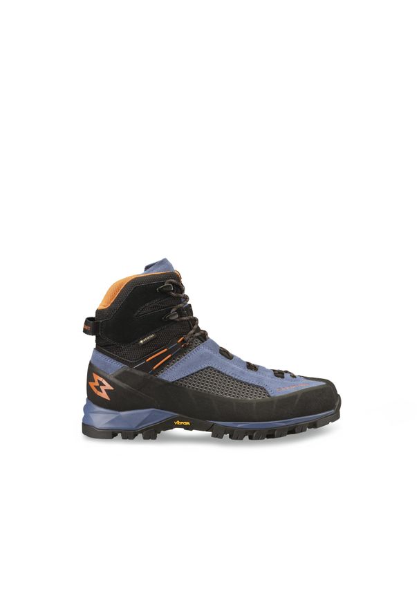 Buty trekkingowe męskie Garmont Tower Trek Gtx. Wysokość cholewki: za kostkę. Kolor: niebieski. Materiał: materiał, syntetyk. Szerokość cholewki: normalna