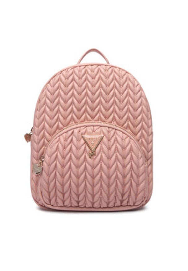 Guess Plecak J5YZ10 WHEG0 Różowy. Kolor: różowy. Materiał: skóra