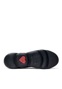 Sneakersy damskie czarne Love Moschino JA15594G0EIZL000. Kolor: czarny. Wzór: kolorowy #3