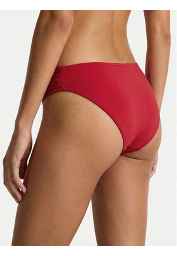 Seafolly Dół od bikini S. Collective 44320-942 Czerwony. Kolor: czerwony. Materiał: syntetyk