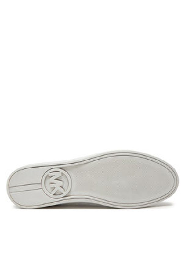 MICHAEL Michael Kors Sneakersy Jenny Lace Up 43T4JNFS1B Beżowy. Kolor: beżowy. Materiał: skóra