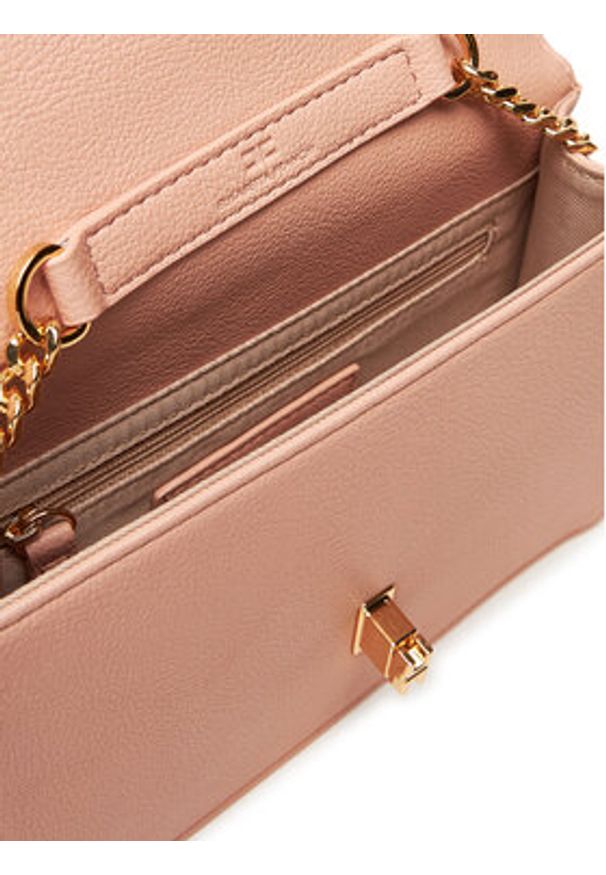 Elisabetta Franchi Torebka BS-11A-51E2-V280 Różowy. Kolor: różowy. Materiał: skórzane