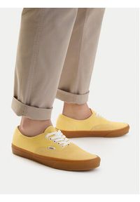 Vans Tenisówki Authentic VN000D6GBK11 Żółty. Kolor: żółty. Materiał: materiał #2