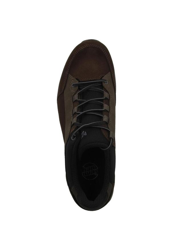 Hanwag - Wodoodporne buty turystyczne Banks Low GTX - brązowe. Zapięcie: sznurówki. Kolor: wielokolorowy, czarny, brązowy. Materiał: zamsz, materiał, skóra, tkanina. Szerokość cholewki: normalna. Sport: turystyka piesza