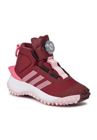 Adidas - Buty adidas Fortatrail Boa K Jr IG7261 czarne. Kolor: czarny. Materiał: materiał, polar. Szerokość cholewki: normalna #4