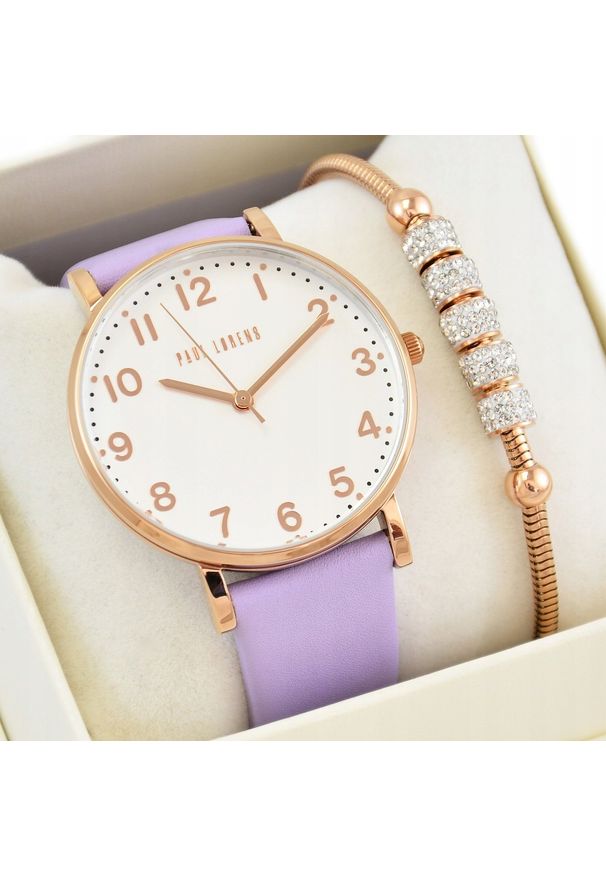 Zestaw damski zegarek Paul Lorens FARAH-3F3 + bransoletka