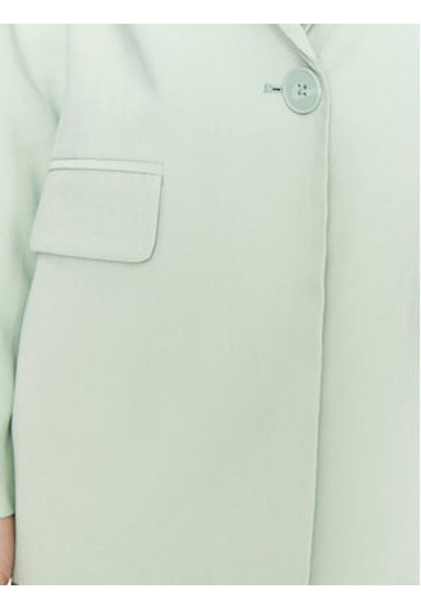 Vero Moda Marynarka Carmen 10287190 Zielony Boxy Fit. Typ kołnierza: typu carmen. Kolor: zielony. Materiał: wiskoza